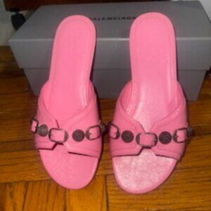 Balenciaga  Cagole Flat Sandals